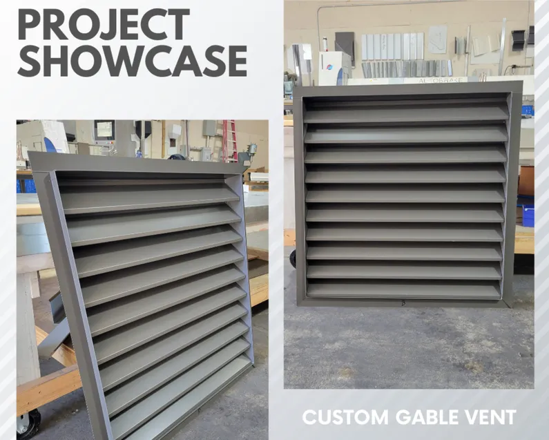 Custom Gable Vent